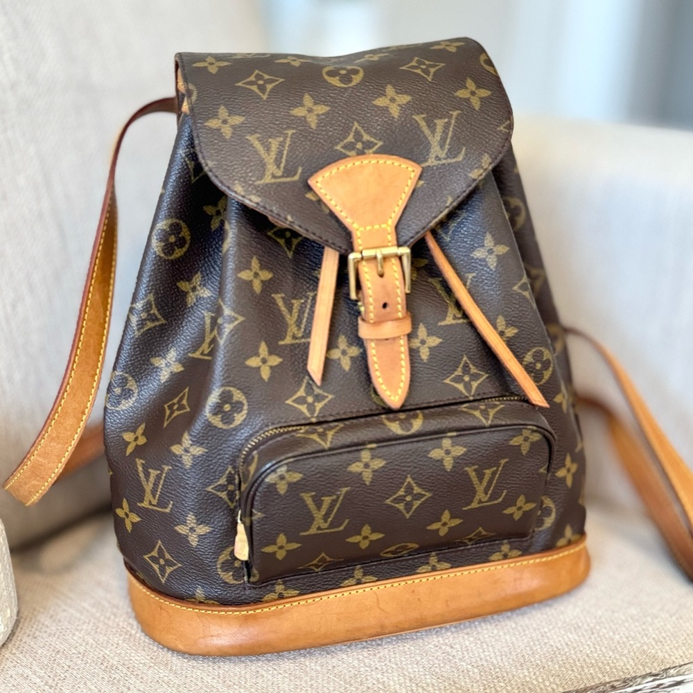 ***SOLD*** Louis Vuitton Monogram Montsouris MM Backpack